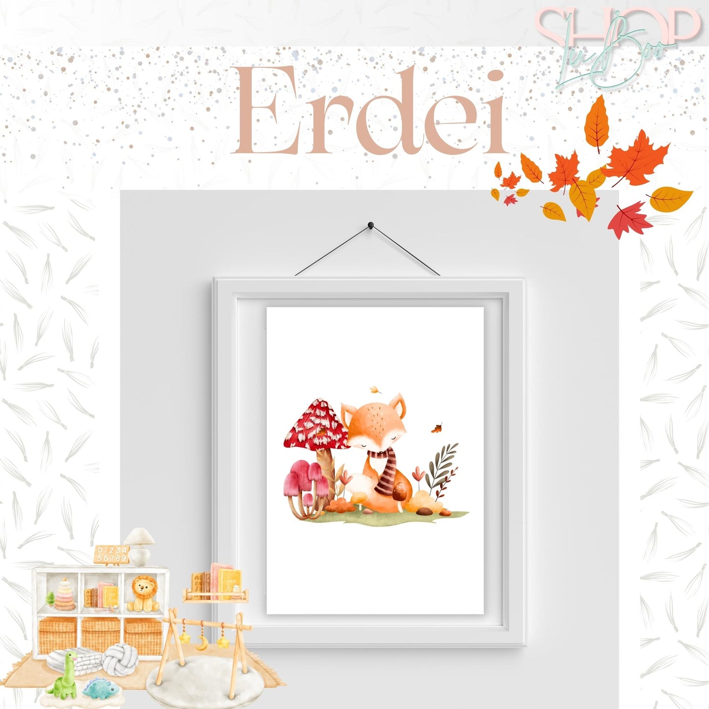 Erdei - egyedi kép ( 3 db-os) - ShopLuBoo