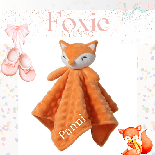 Foxie névre szóló róka nyúnyó (35 cm)