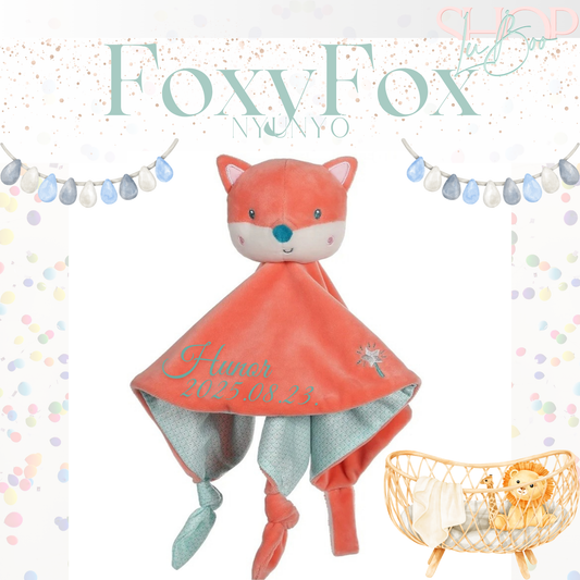 FoxFoy névre szóló róka nyúnyó (25 cm)