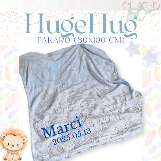 HugeHug - névre szóló takaró (80x100 cm)